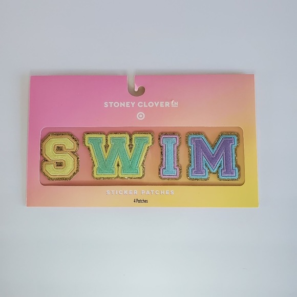🎆 - STONEY CLOVER LANE PATCHES "SWIM" 🏊♀️ - Picture 1 of 1